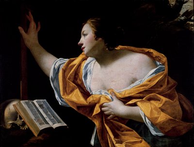 La Maddalena penitente da Simon Vouet